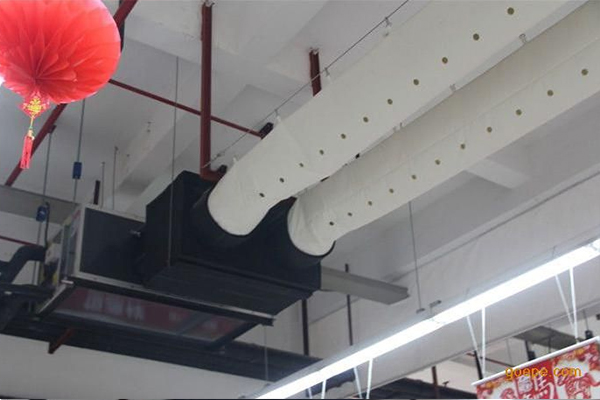 纖維織物布袋風(fēng)管，通風(fēng)管，索斯風(fēng)管，激光沖孔切割工藝