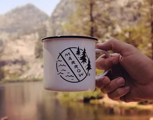 激光打標搪瓷杯，杯子也可以與眾不同