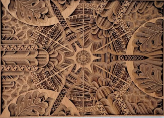 激光切割藝術(shù)木雕，展現(xiàn)絕美的藝術(shù)盛宴