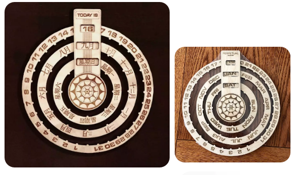 時間都去哪了？激光雕刻日歷助您記錄精彩生活