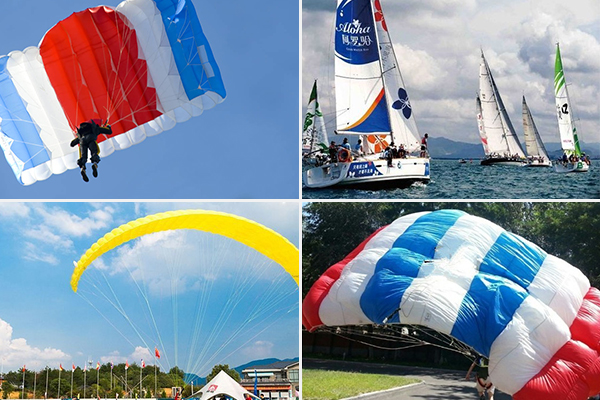 降落傘，滑翔傘，風(fēng)帆專用激光裁剪設(shè)備